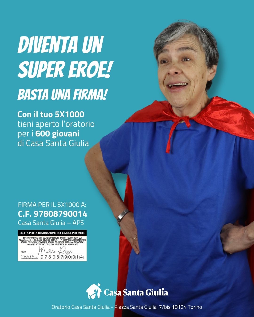 Volontaria Fabrizia